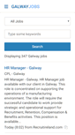 Mobile Screenshot of galwayjobs.ie